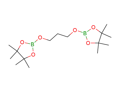 Molecular Structure of 97594-98-4 (4,4,5,5,4',4',5',5'-octamethyl-2,2'-propane-1,3-diyldioxy-bis-[1,3,2]dioxaborolane)