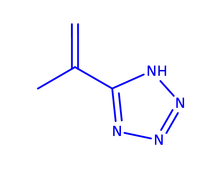 Molecular Structure of 120704-41-8 (5-(1-methylethenyl)-2H-tetrazole)