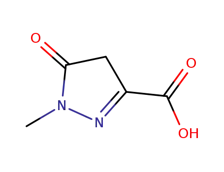 1-メチル-5-オキソ-2-ピラゾリン-3-カルボン酸