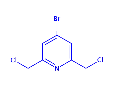 4- 브로 모 -2,6- 비스 (클로로 메틸)-피리딘