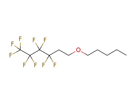 Molecular Structure of 1193009-96-9 (1,1,1,2,2,3,3,4,4-nonafluoro-7-oxadodecane)
