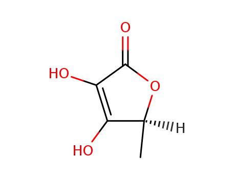 2(5H)-Furanone, 3,4-dihydroxy-5-methyl-, (S)-