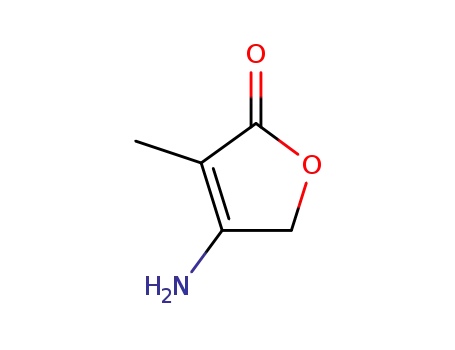 Molecular Structure of 33693-54-8 (2(5H)-Furanone, 4-amino-3-methyl-)