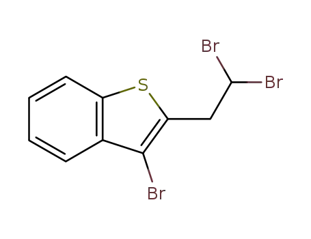 3-Bromo-2-(β,β-dibromoethyl)benzo<b>thiophene