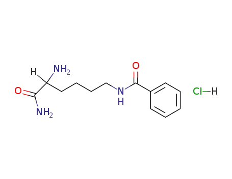<i>N</i><sup>6</sup>-benzoyl-DL-lysine amide; hydrochloride