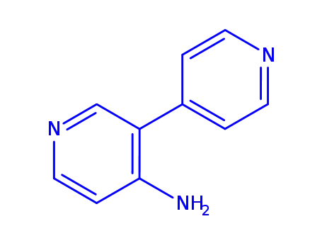 Molecular Structure of 1214379-46-0 (3,4'-bipyridin-4-aMine)