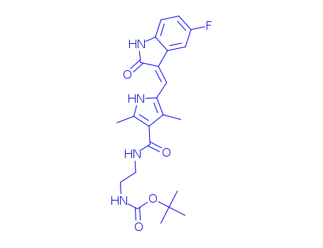 N-Boc-N,N-didesethyl Sunitinib