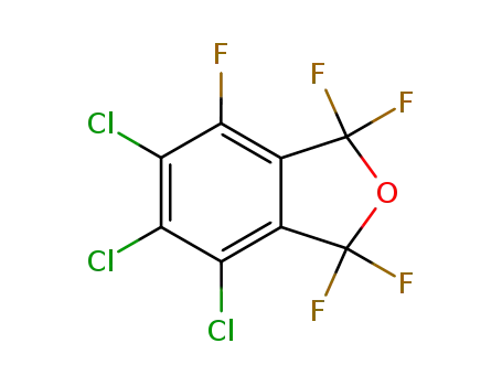 4,5,6-trichloro-1,1,3,3,7-pentafluoro-1,3-dihydroisobenzofuran