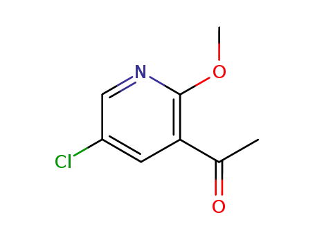 5-chloro-2-methoxy-3-acetylpyridine