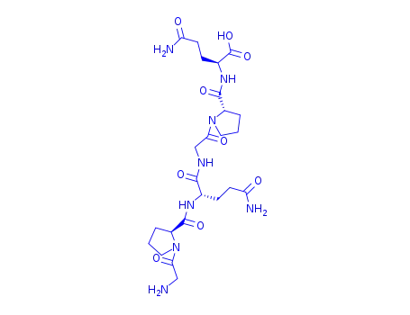 Molecular Structure of 1228371-11-6 (Hexapeptide 9)