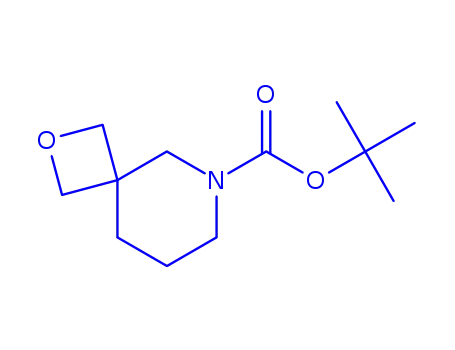 Molecular Structure of 1245816-29-8 (2-oxa-6-azaspiro[3,5]nonane-6-carboxylic acid tert-butyl ester)