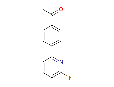 1-(4-(6-Fluoropyridin-2-yl)phenyl)ethanone