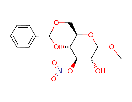 a-D-Glucopyranoside, methyl 4,6-O-(phenylmethylene)-, 3-nitrate