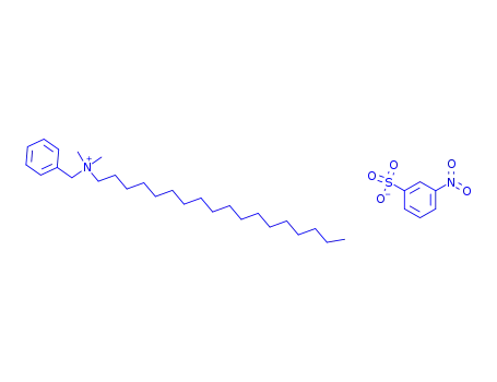 Benzyl-dimethyl-octadecylazanium;3-nitrobenzenesulfonate