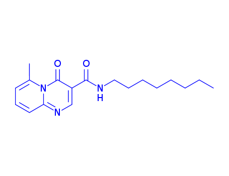 2-METHYL-N-OCTYL-10-OXO-1,7-DIAZABICYCLO[4.4.0]DECA-2,4,6,8-TETRAENE-9 -CARBOXAMIDE