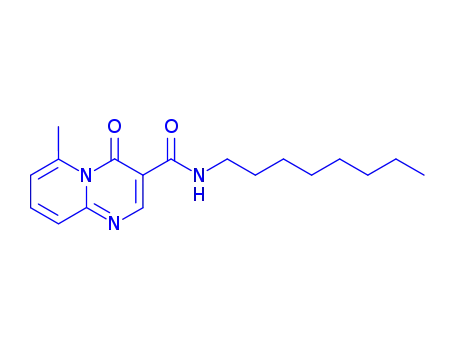 4H-Pyrido(1,2-a)pyrimidine-3-carboxamide, 6-methyl-N-octyl-4-oxo-