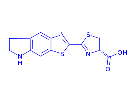 (S)-2-(6,7-DIHYDRO-5H-THIAZOLO[4,5-F]INDOL-2-YL)-4,5-DIHYDROTHIAZOLE-4-CARBOXYLIC ACID