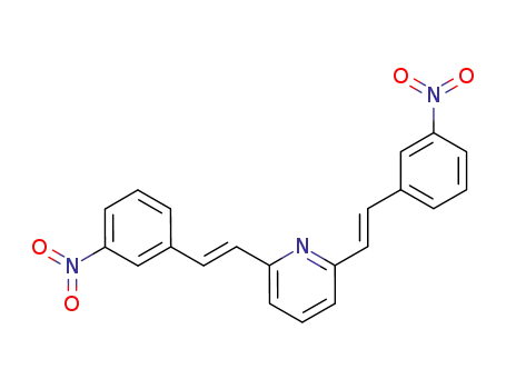 2,6-bis-(3-nitro-<i>trans</i>-styryl)-pyridine