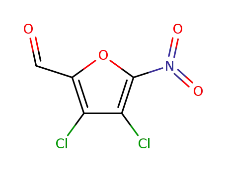 3,4-Dichloro-5-nitrofuran-2-carbaldehyde