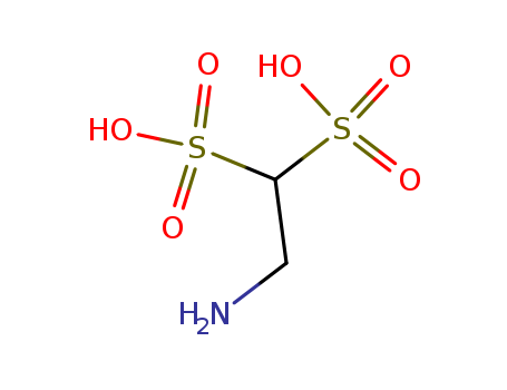 Ammonium 2-aminoethane-1,1-disulfonic acid hydrate, min. 95%(1235825-84-9)