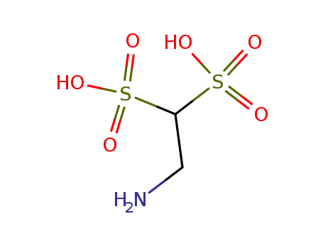 Ammonium 2-aminoethane-1,1-disulfonic acid hydrate, min. 95%