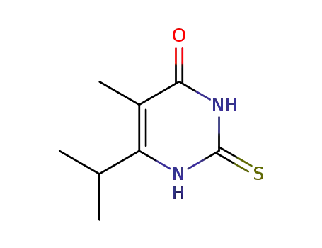 6-isopropyl-5-methyl-2-thioxo-2,3-dihydro-1<i>H</i>-pyrimidin-4-one
