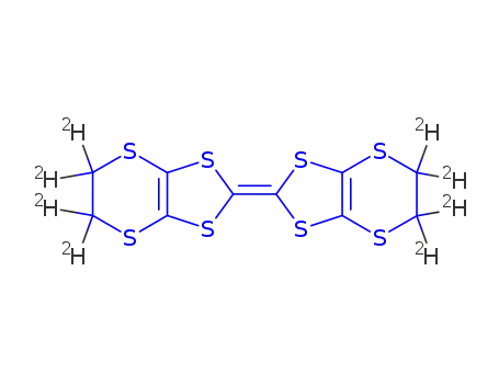 Molecular Structure of 101751-48-8 (BEDT-TTF-D8)