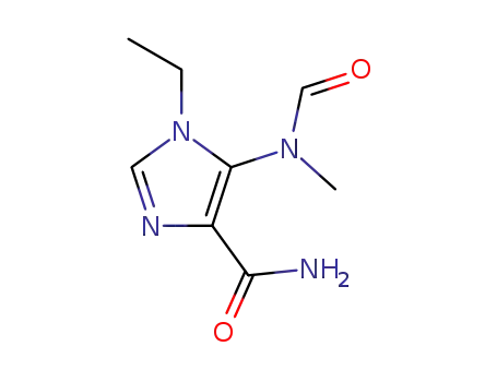 1-Ethyl-5-(N-methylformamido)-imidazol-4-carboxamid