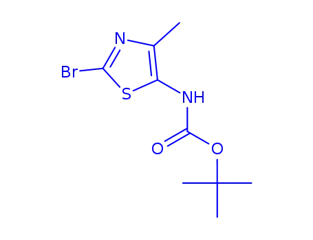 tert-부틸 (2-broMo-4-Methylthiazol-5-yl)카르바메이트