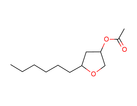 3-Furanol, 5-hexyltetrahydro-, acetate
