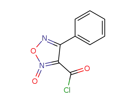 2-Oxy-4-phenyl-furazan-3-carbonyl chloride