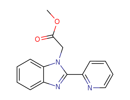 Methyl 2-(2-(pyridin-2-yl)-1H-benzo[d]imidazol-1-yl)acetate