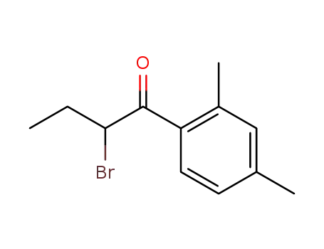 Molecular Structure of 100387-96-0 (2-bromo-2-4-dimethylbutyrophenone)