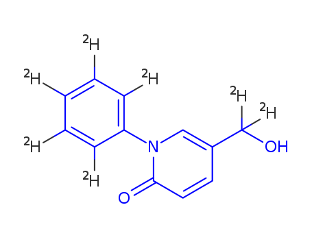 5-Hydroxymethyl-N-phenyl-2-1H-pyridone-d5