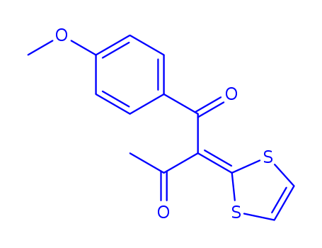 1,3-Butanedione,2-(1,3-dithiol-2-ylidene)-1-(4-methoxyphenyl)-