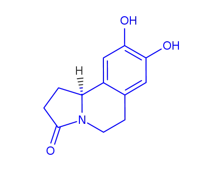 Pyrrolo[2,1-a]isoquinolin-3(2H)-one, 1,5,6,10b-tetrahydro-8,9-dihydroxy-, (10bS)- (9CI)