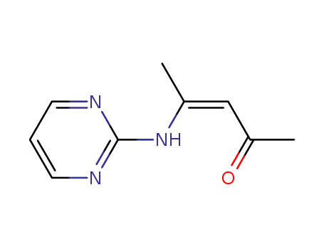(Z)-4-(pyrimidin-2-ylamino)pent-3-en-2-one