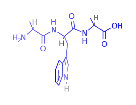 Molecular Structure of 126310-63-2 (H-ALA-TRP-ALA-OH)