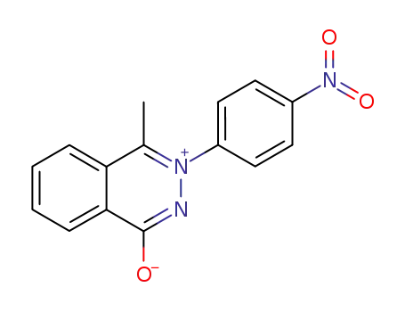 1-methyl-2-(4-nitro-phenyl)-4-oxo-3,4-dihydro-phthalazinium betaine