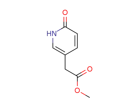 Molecular Structure of 861674-49-9 (methyl 2-(6-oxo-1,6-dihydropyridin-3-yl)acetate)