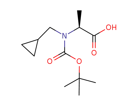 L-Alanine, N-(cyclopropylmethyl)-N-[(1,1-dimethylethoxy)carbonyl]-