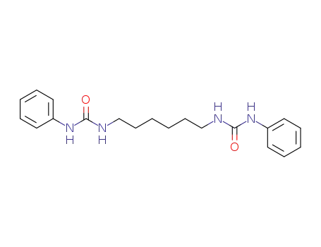 Molecular Structure of 15054-56-5 (Urea, N,N''-1,6-hexanediylbis[N'-phenyl-)
