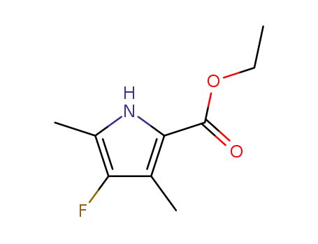 4-Fluoro-3,5-dimethyl-1H-pyrrole-2-carboxylic acid ethyl ester