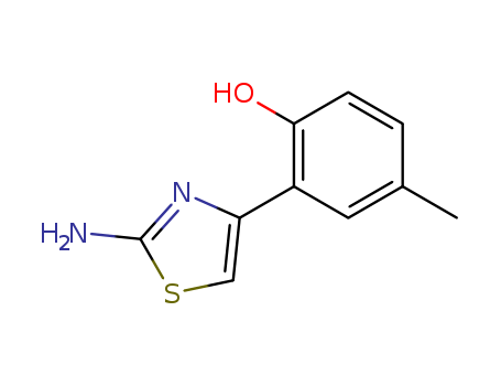 Phenol, 2-(2-amino-4-thiazolyl)-4-methyl-