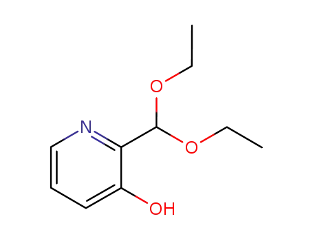 Molecular Structure of 104217-48-3 (3-hydroxy-pyridine-2-carbaldehyde-diethylacetal)
