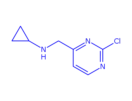 N-((2-Chloropyrimidin-4-yl)methyl)cyclopropanamine