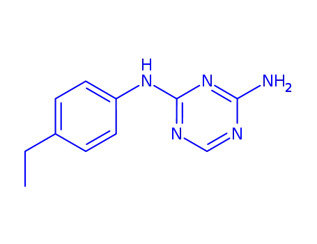 N-(4-Ethylphenyl)-1,3,5-triazine-2,4-diamine