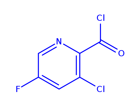 2-PYRIDINECARBONYL CHLORIDE,3-CHLORO-5-FLUORO-