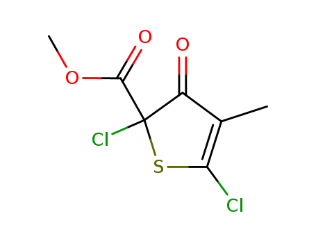 methyl 2,5-dichloro-4-methyl-3-oxo-2,3-dihydrothiophene-2-carboxylate