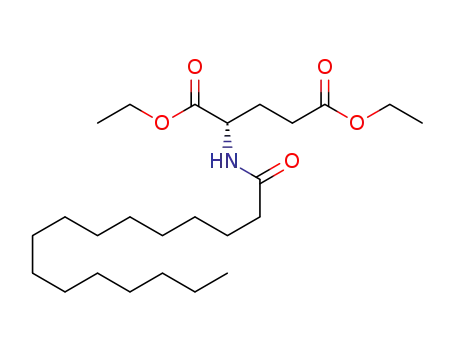 Molecular Structure of 127478-74-4 (diethyl N-palmitoylglutamate)